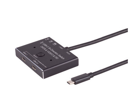 shiverpeaks Commutateur BASIC-S USB-C, bidirectionnel