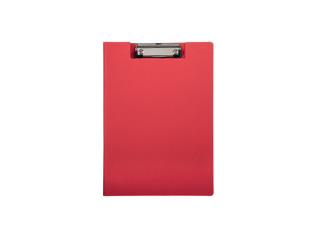 MAUL Porte-bloc à pince MAULbalance, carton, rouge