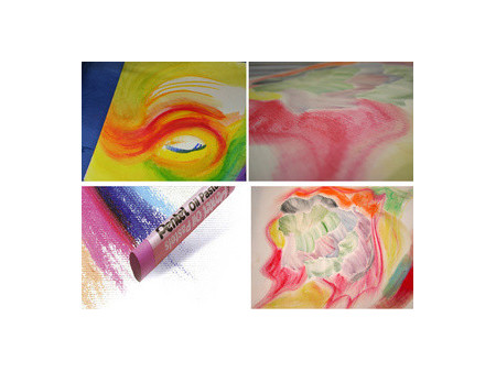 PentelArts Pastels à huile PHN4, étui en plastique de 50
