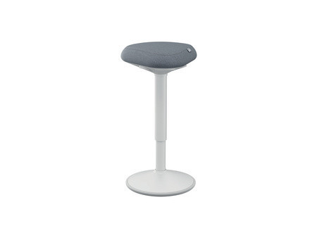LEITZ Tabouret assis-debout Ergo Active, assise confort,gris