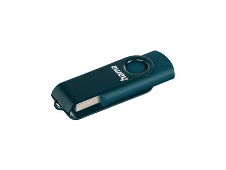 hama Clé USB 3.0 'Rotate', 32 GB, bleu pétrole