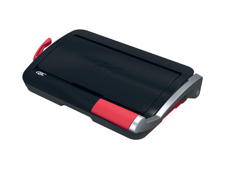 GBC Perforelieuse CombBind CB12, noir/rouge/argent
