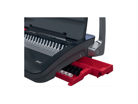 GBC Perforelieuse CombBind CB12, noir/rouge/argent