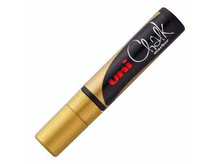 uni-ball Marqueur craie Chalk marker PWE17K, or