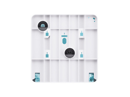 satino by wepa HYGINITY Distributeur de papier toilette L