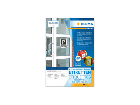 HERMA Étiquette en papier spécial résistant aux intempéries