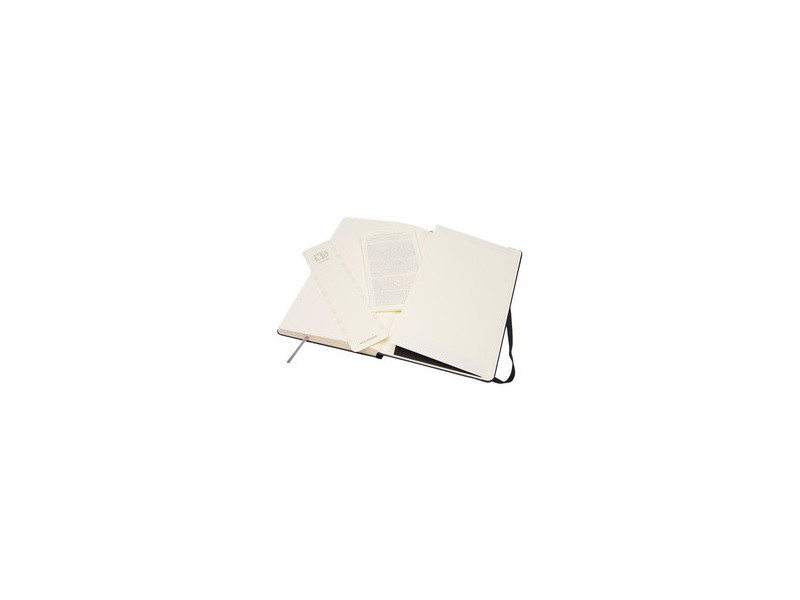 MOLESKINE Carnet de musique, L/A5, 100g/m2, rigide, noir