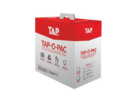 TAP Film à bulles d'air TAP-0-PAC, en carton distributeur