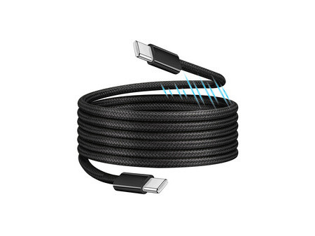 LogiLink Câble magnétique charge & données, USB-C, 1,5 m