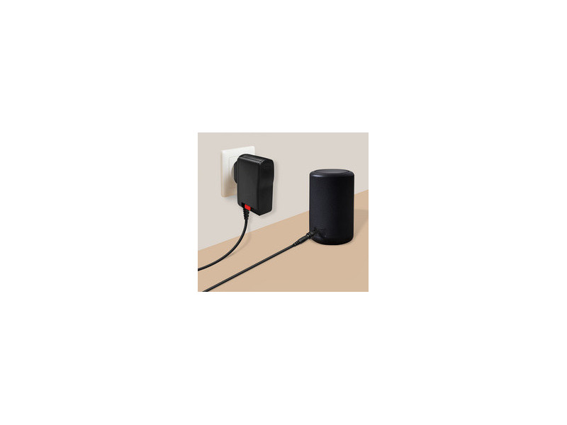 LogiLink Bloc d'alimentation universel, 24 W / 3-12 V, noir
