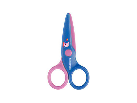 STAEDTLER Ciseaux Noris junior Peppa, rond, bleu/rose