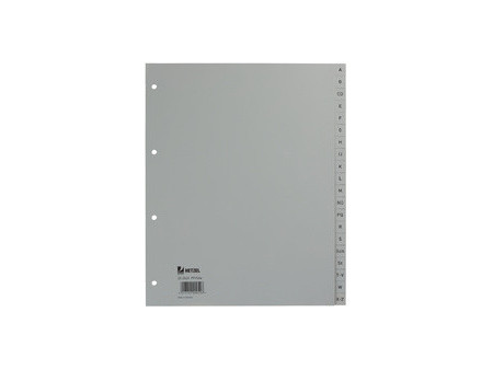 HETZEL Intercalaires en plastique, A-Z, A4 mi-haut, 20
