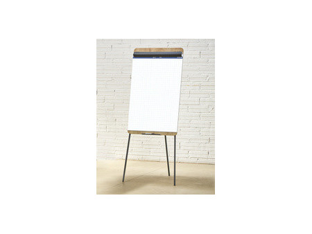 kangaro Bloc papier pour tableau, 50 feuilles, uni/quadrillé