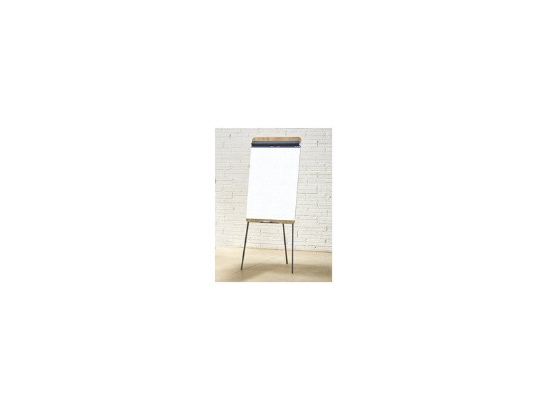 kangaro Bloc papier pour tableau, 50 feuilles, uni/quadrillé