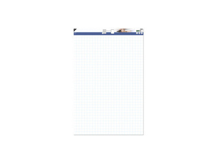 kangaro Bloc papier pour tableau, 50 feuilles, uni/quadrillé