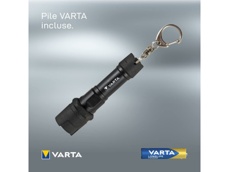 VARTA Lampe de poche 'Indestructible Key Chain', avec 1 pile