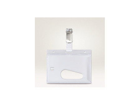 AVERY Porte-carte avec clip, 54 x 85 mm, transparent