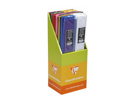 Clairefontaine Papier de soie, présentoir de 40