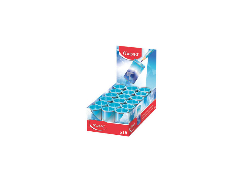 Maped Taille-crayon ARCTIC, en métal, présentoir de 18