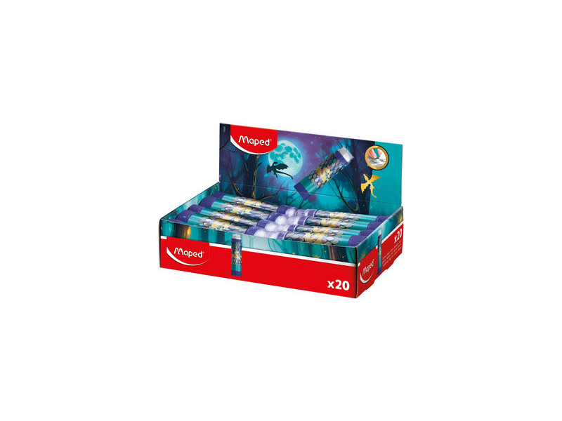 Maped Gomme en plastique DRAGON, présentoir de 20
