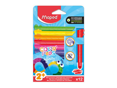 Maped my first Crayon de couleur COLOR'PEPS INFINITY, 12