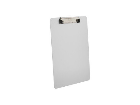 Läufer Porte-bloc à pince, en aluminium, A4, pince plate
