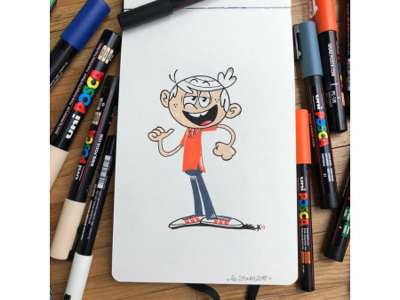 POSCA Marqueur à pigment, mallette de 24 pièces