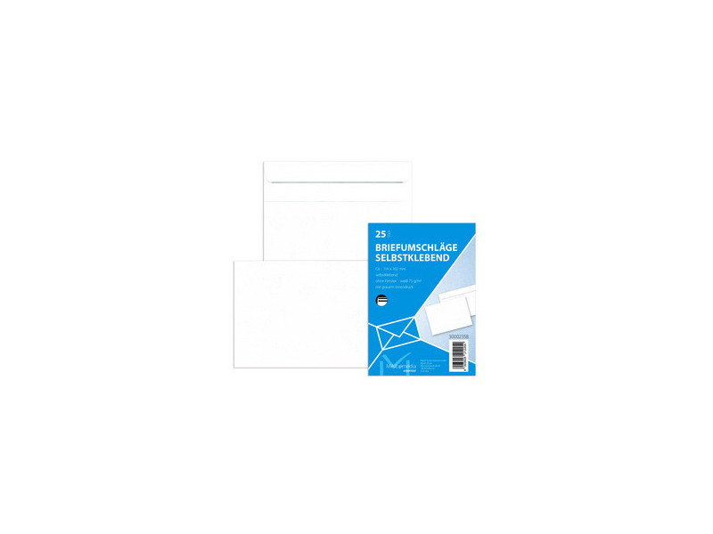 MAILmedia Enveloppe offset DL, sans fenêtre, blanc