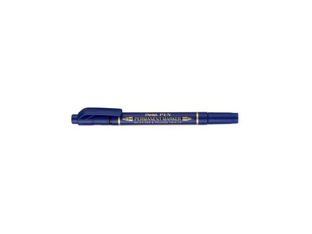 Pentel Marqueur permanent Pen, double pointe, noir