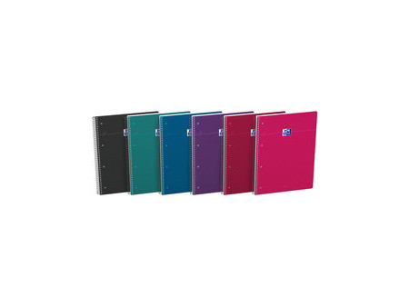 Oxford Cahier à spirale Smart Intense, A4+, quadrillé