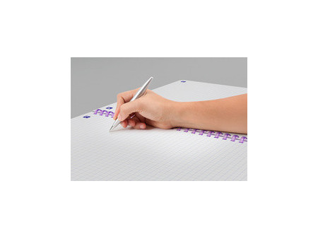 Oxford Cahier reliure souple Smart, A4, Seyès, assorti