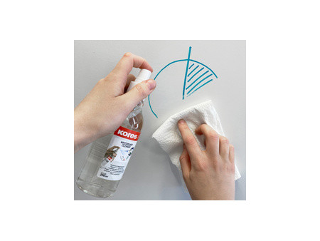 Kores Nettoyant pour tableau blanc, vaporisateur de 250 ml