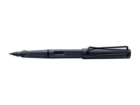 LAMY Stylo plume safari steel black, taille de plume: M