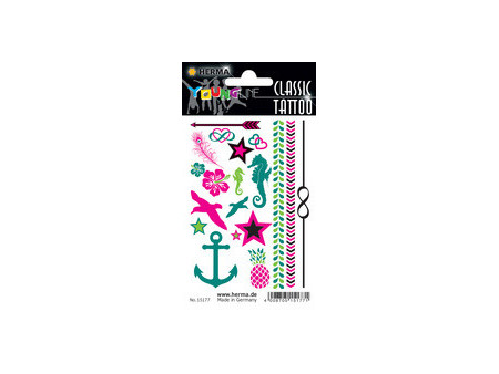 HERMA CLASSIC Tatouages 'Colour Pirats'