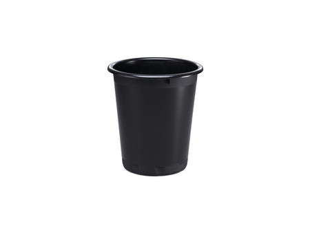 DURABLE Corbeille à papier BASIC, plastique, 13 litres, noir