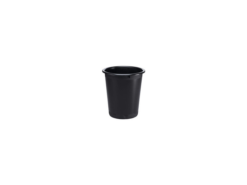 DURABLE Corbeille à papier BASIC, plastique, 13 litres, noir