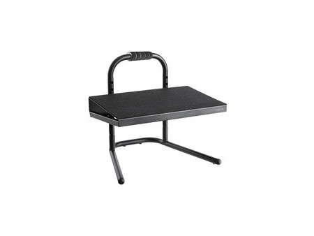 LogiLink Repose-pieds, réglable en hauteur, noir