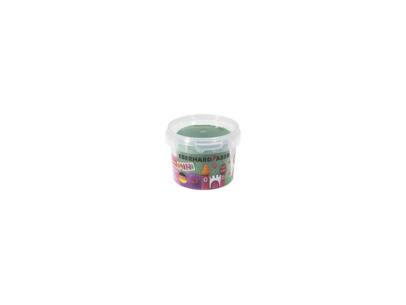 EBERHARD FABER Pâte à modeler, boîte de 100 g, vert pailleté