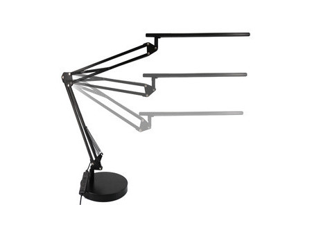UNiLUX Lampe de bureau à LED SWINGOLED 2.0, noir