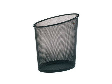 ALBA Corbeille à papier 'MESHCORB', fil d'acier, 18 L, noir