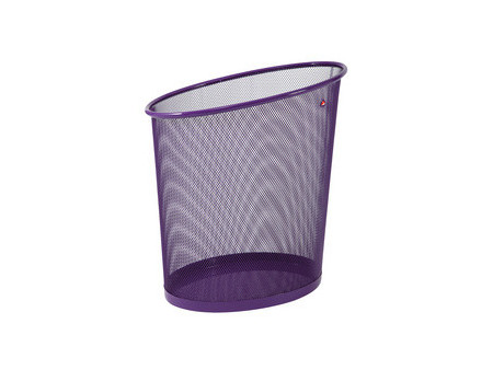 ALBA Corbeille à papier 'MESHCORB', fil d'acier, 18 L, gris