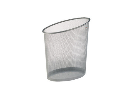 ALBA Corbeille à papier 'MESHCORB', fil d'acier, 18 L, gris