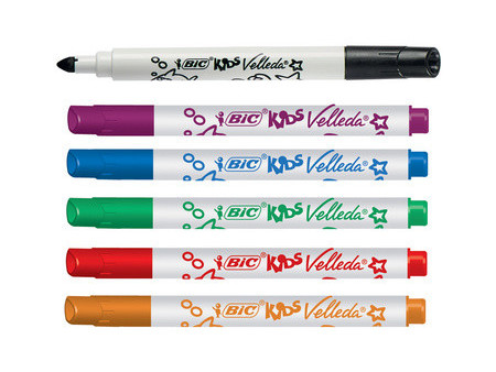 BIC KIDS Marqueur pour tableau blanc Velleda Mini, blister