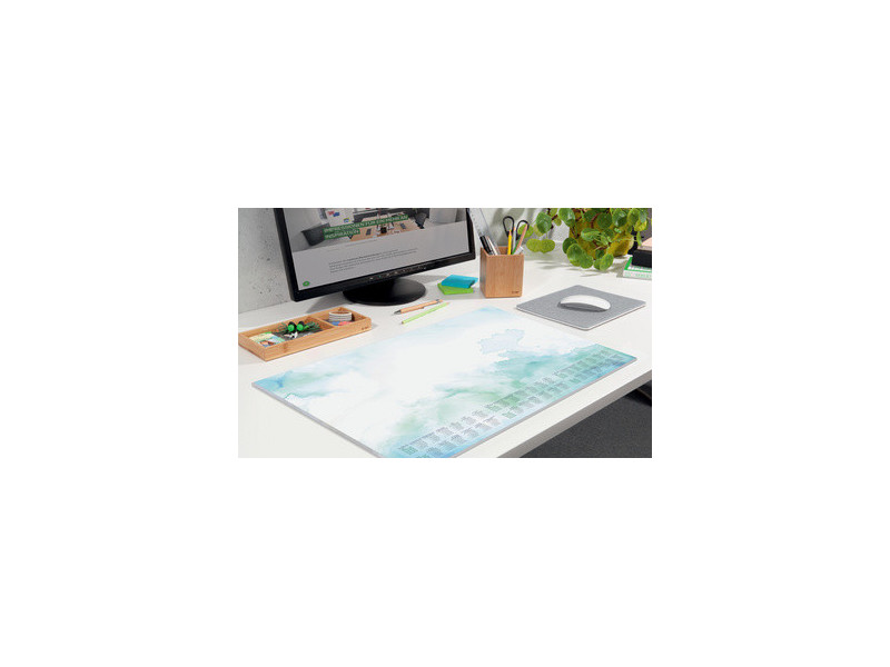 sigel Sous-mains bloc papier 'Watercolor Sea', 595 x 410 mm