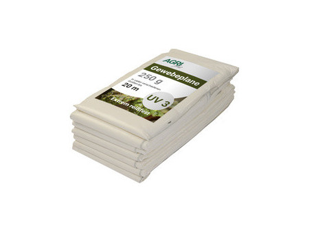 AGRIplus Bâche toile avec oeillets, 4 x 6 m, 250 g/m2, vert
