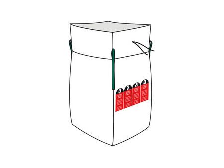 dm-folien Big Bag pour désamiantage, 900 x 900 mm