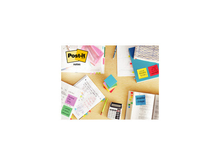 Post-it Bloc-note adhésif, 76 x 76 mm, orange