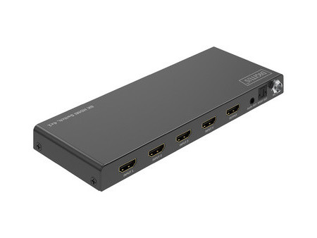 DIGITUS Commutateur HDMI 8K, 4x1, noir