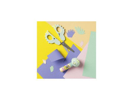 folia Ciseaux DINO, ronds, longueur: 160 mm