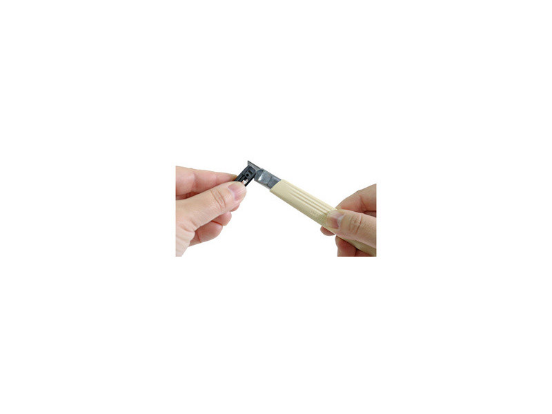 NT Cutter A-300RP, boîtier en plastique, beige